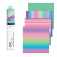   Vasalható fólia , Transfer Sheet Patterns Mermaid Rainbow / Cricut Infusible Ink (1 csomag)