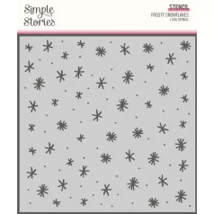   Stencil 6" (15 cm), Hearts & Home / Simple Stories Feelin' Frosty (1 db)