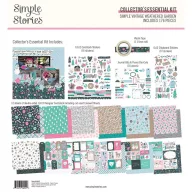   Papírkészlet 12" (30 cm), Collector's Essential Kit / Simple Stories Feelin' Frosty (1 csomag)