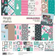   Papírkészlet 12" (30 cm), Collection Kit / Simple Stories Feelin' Frosty (1 csomag)