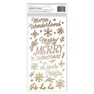 Matrica , Puffy Stickers / Crate Paper Busy Sidewalks (2 ív)