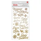 Matrica , Puffy Stickers / Crate Paper Busy Sidewalks (2 ív)