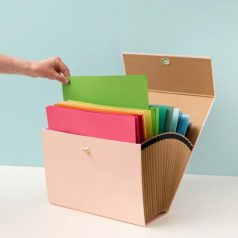 Papír tároló , Pink / WRMK Accordion Paper Storage (1 db)