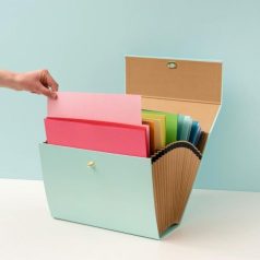 Papír tároló , Mint / WRMK Accordion Paper Storage (1 db)