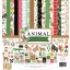 Scrapbook Papírkészlet 12" (30 cm) Animal Kingdom Collection Kit (1 csomag)