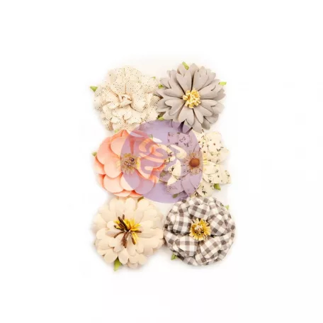 Díszítőelem , Spring Farmhouse Delight/ Prima Marketing Flower (1 csomag)