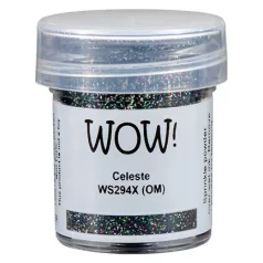   Domborítópor - Celeste - X Embossing Glitters/ WoW! Embossing Powder (1 db)