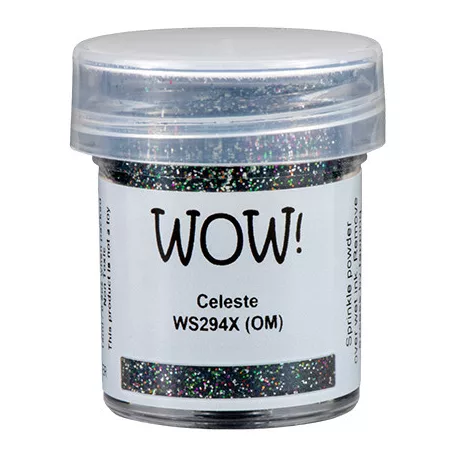 Domborítópor - Celeste - X Embossing Glitters/ WoW! Embossing Powder (1 db)