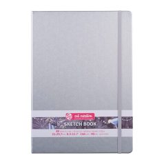   Talens Art Creation Rajz- és Vázlatfüzet A4, Shiny Silver / Sketch Book (80 lap)