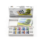 Akvarellfesték készlet 8 szín, Landscape pocket set / Winsor&Newton Cotman Watercolour (1 db)