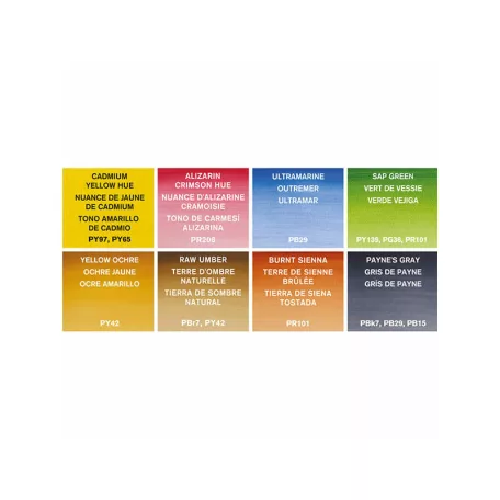 Akvarellfesték készlet 8 szín, Landscape pocket set / Winsor&Newton Cotman Watercolour (1 db)