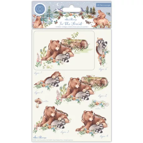 Decoupage Set  / Craft Consortium In The Forest (1 csomag)