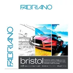 Bristol rajztömb A4, 250 g / Fabriano (20 lap)