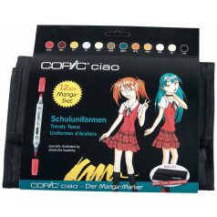  Copic Ciao alkoholos marker készlet - Trendy Teens Manga Set (1 csomag)