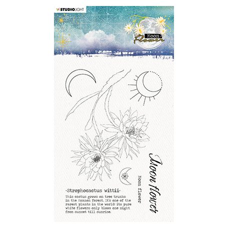 Szilikonbélyegző , Strophocactus Wittii Moon Flower Collection nr.134 / SL Clear Stamp (1 csomag)