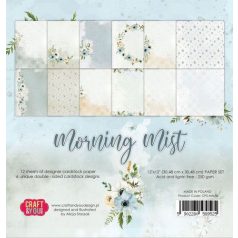   Papírkészlet 12" (30 cm), Morning Mist Big / Craft&You Paper Set (12 lap)