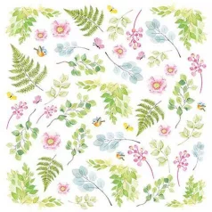   Scrapbook papír 12" (30 cm), Woodland Story sheet elements to cut out / Craft&You Paper (1 ív)