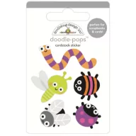   Díszítőelem , Bug-a-Boos / Doodlebug Design Doodle-Pops (1 db)