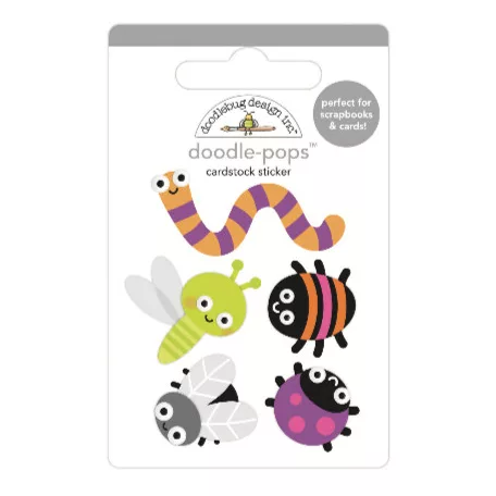 Díszítőelem , Bug-a-Boos / Doodlebug Design Doodle-Pops (1 db)