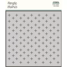   Stencil 6" (15 cm), Branch & Butterfly / Simple Stories Good Stuff (1 db)