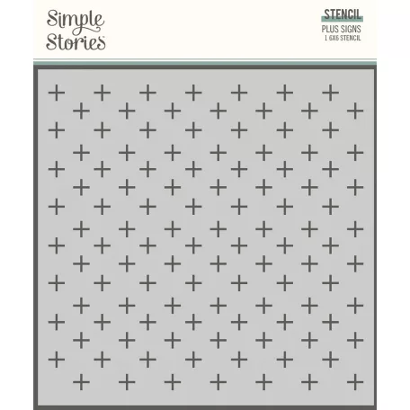 Stencil 6" (15 cm), Branch & Butterfly / Simple Stories Good Stuff (1 db)