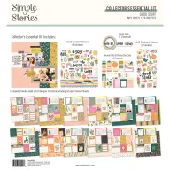   Papírkészlet 12" (30 cm), Collector's Essential Kit / Simple Stories Good Stuff (1 csomag)