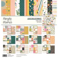   Papírkészlet 12" (30 cm), Collection Kit / Simple Stories Good Stuff (1 csomag)