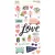 Chipboard 6"X12", Chipboard / Simple Stories Happy Hearts (1 ív)