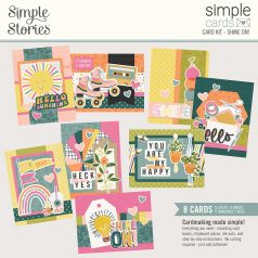   Kivágatok , Shine On! / Simple Stories Simple Cards Kit (1 csomag)