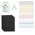 We R Makers Mini Spirálozó Könyvkötőgép kezdőkészlet Mini WRMK Cinch bundle (1 db)