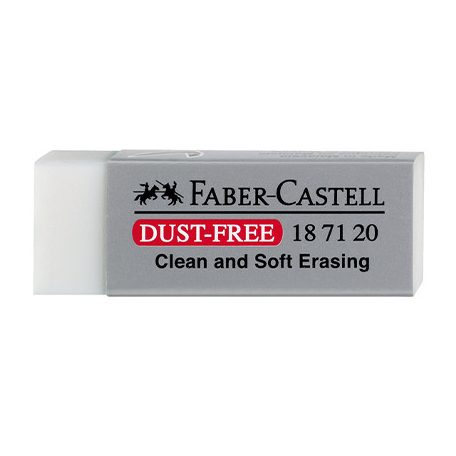 Radír , Dust-free eraser, white / Faber-Castell Eraser (1 db)