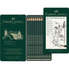   Faber-Castell Castell 9000 grafitceruza készlet / Graphite Pencil Design Set (12 db)