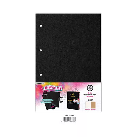 Betétlapok ABM-ES-JOUR05 Journalhoz , Journal pages For ABM-ES-JOUR05 black Essentials nr.08 / Art by Marlene Journal pages (1 csomag)