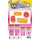 Vágósablon, Layered tekst banners Bold and Bright nr.135 / Art by Marlene Cutting Die (1 csomag)