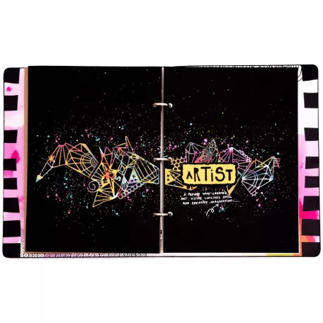 Vágósablon, Graphic Background Bold and Bright nr.134 / Art by Marlene Cutting Die (1 csomag)