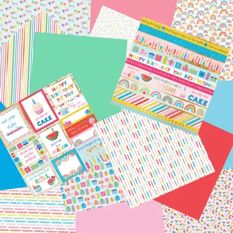 Papírkészlet 12" (30 cm), It's Your Day / Craft Smith Paper Pad  (48 lap)