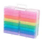 Craft Storage Tároló doboz Large colourful storage Box (16+1 db)