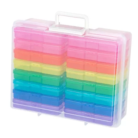 Craft Storage Tároló doboz Large colourful storage Box (16+1 db)