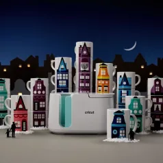 Cricut bögre 295ml White Stackable Cricut Mug Press (4 db)