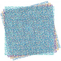   Fólia lapok 12" (30 cm), Confetti / Cricut Foil Acetate (16 ív)