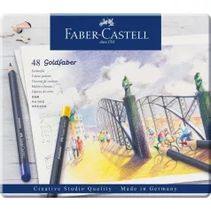   Faber-Castell színes ceruza készlet 48 db, Goldfaber / Colour pencil (1 csomag)