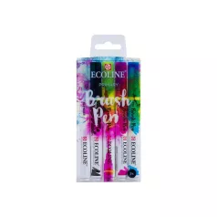   Talens Ecoline Akvarell ecsetfilc készlet Primary Brush Pen (5 db)