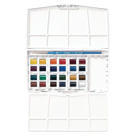 Akvarellfesték készlet 24 szín, Travel set / Winsor&Newton Cotman Watercolour (1 db)