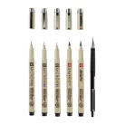 Sakura Pigma Micron  Manga rajzkészlet, fineliner set Manga Collection - 6 sizes, black (6 db)