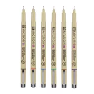   Sakura Pigma Micron Tűfilc készlet, 05 fineliner set - 6 colours (6 db)