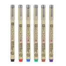 Sakura Pigma Micron Tűfilc készlet, 05 fineliner set - 6 colours (6 db)