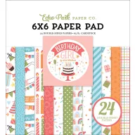   Papírkészlet 6" (15 cm), Birthday Girl / Echo Park Paper Pack (24 lap)