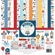   Scrapbook Papírkészlet 12" (30 cm) Birthday Boy Collection Kit (1 csomag)
