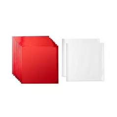   Transzfer fólia 30x30cm, Red / Cricut Foil Transfer Sheets (8 ív)