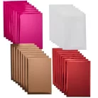 Transzfer fólia 10x15cm, Ruby Sampler / Cricut Foil Transfer Sheets (1 csomag)